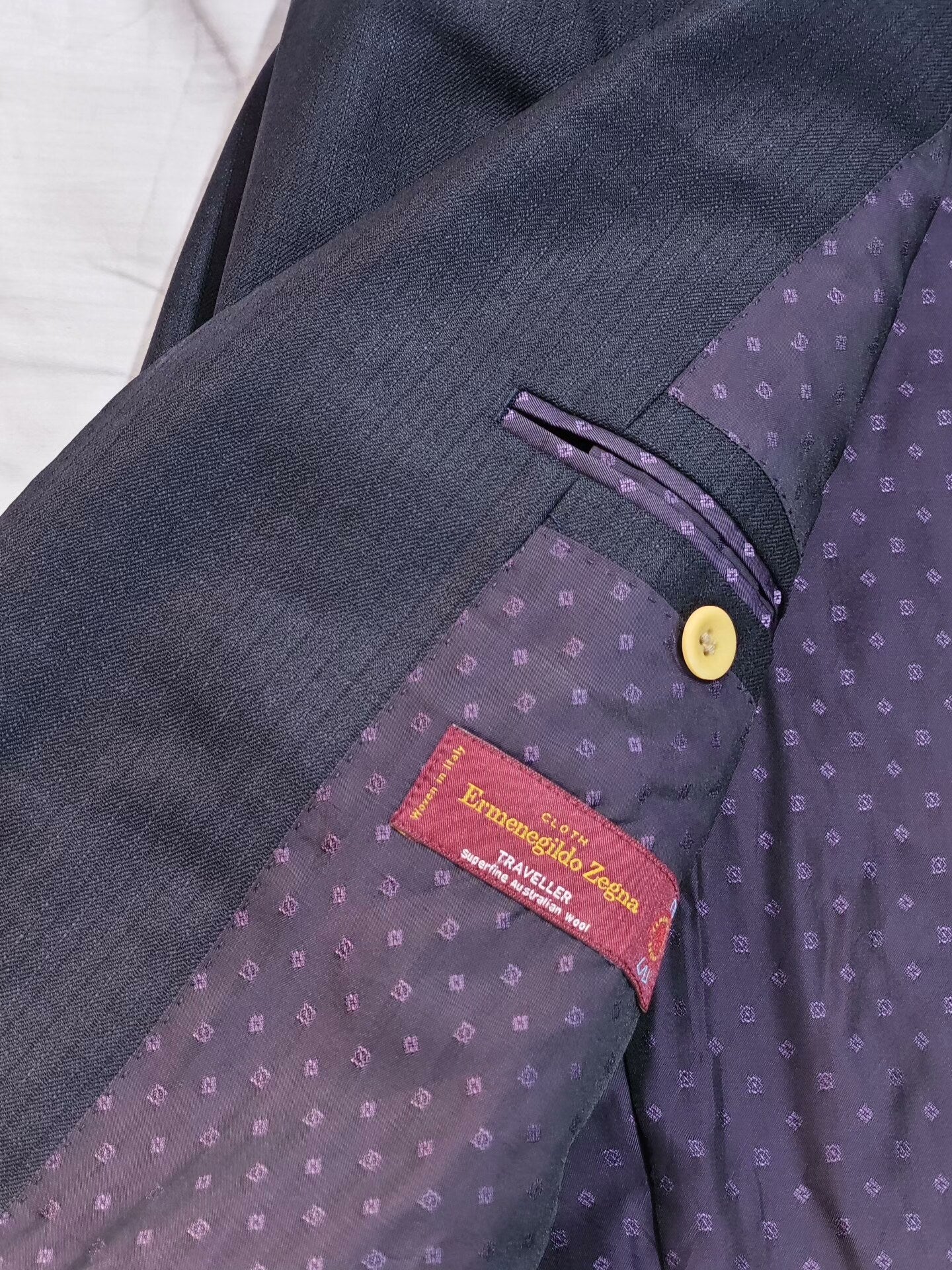 Zegna Wool Linen Custom Suit