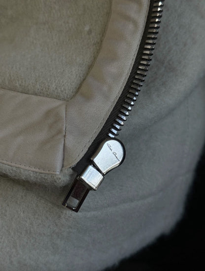 oversized batwing hooded jacket by Rick Owens