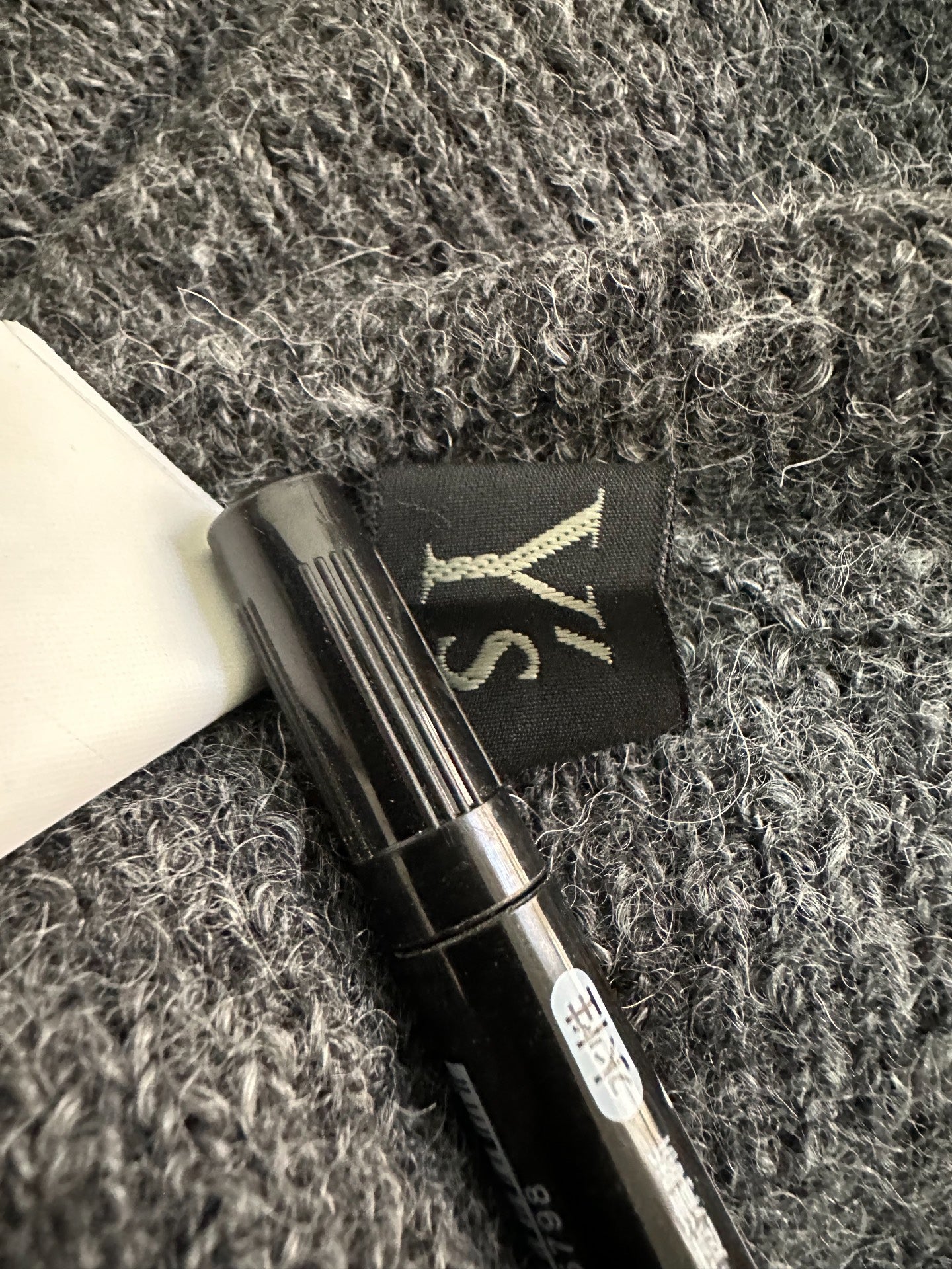 Yohji Yamamoto Gray Deconstructed Sweater
