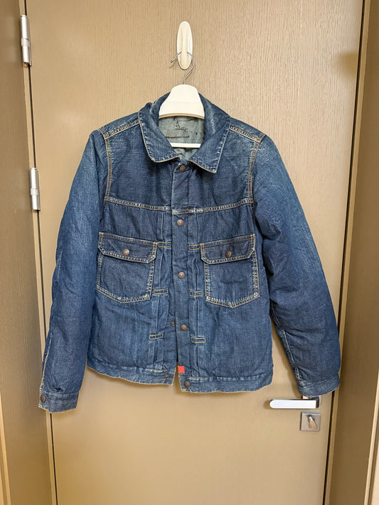Visvim Indigo Denim Down Jacket