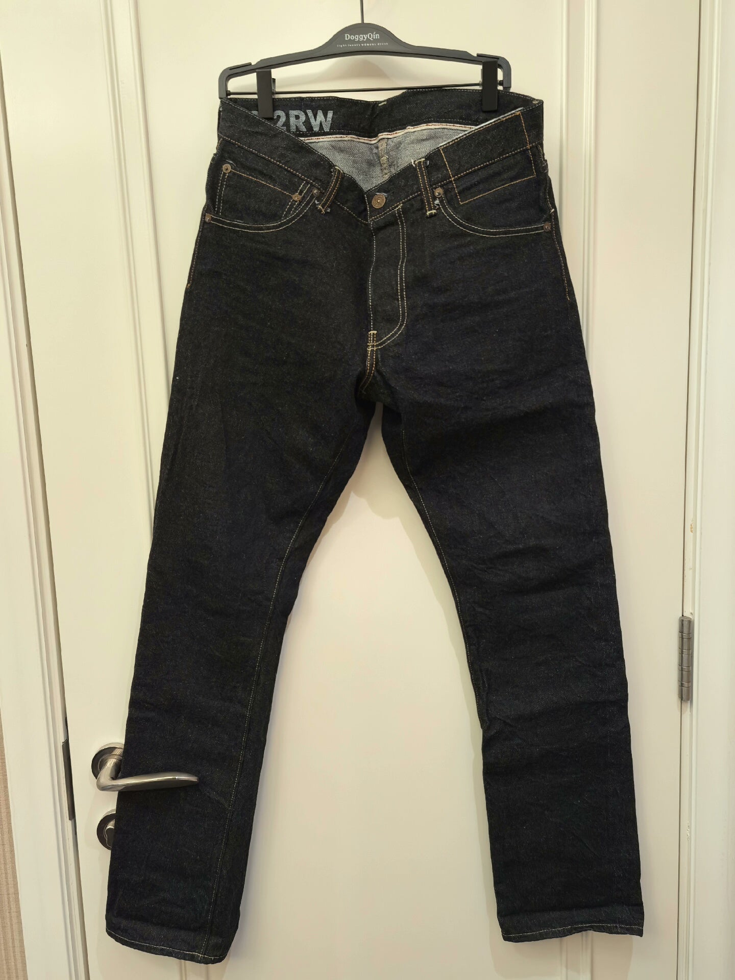 Visvim Dark Blue Raw Denim Jeans