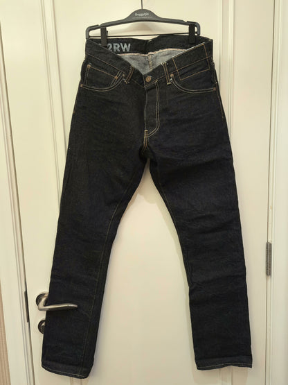 Visvim Dark Blue Raw Denim Jeans