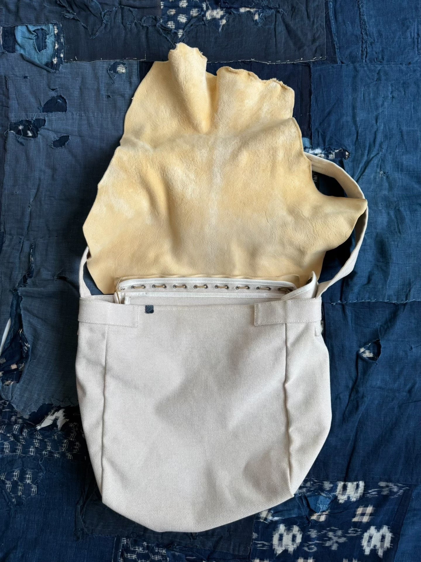 VISVIM ICT UT.SATCHEL M Deer Leather