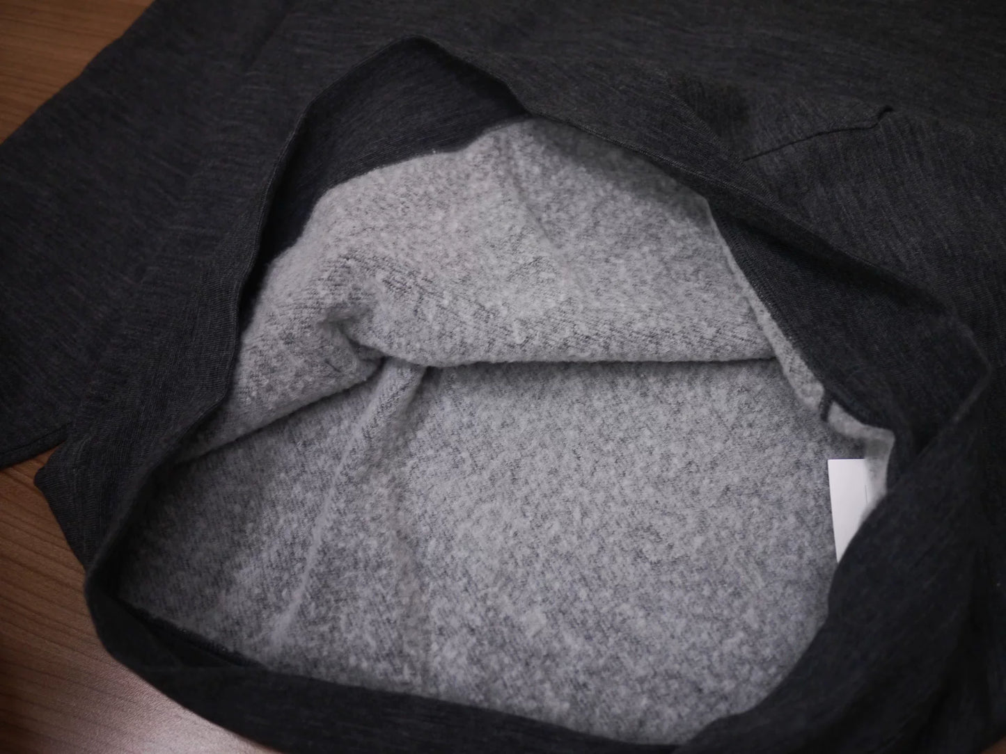 visvim jumbo hoodie p.o superfine charcoal