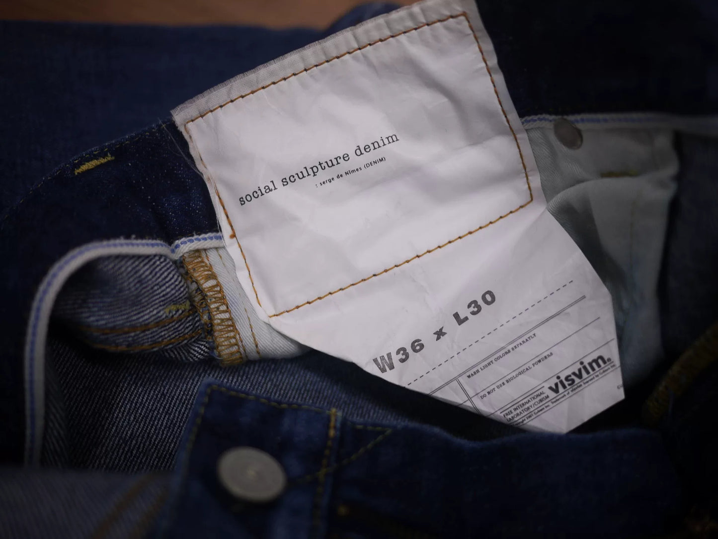 Visvim SOCIAL SCULPTURE 04 D10 Jeans