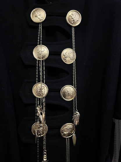 Yohji Yamamoto 19AW Gold Button Coat