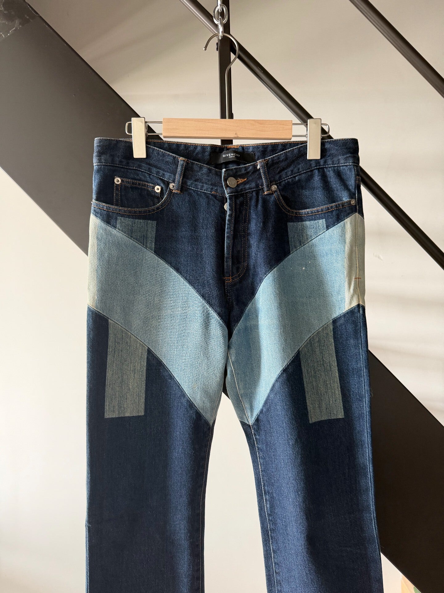 GIVENCHY Sea Blue Denim Jeans Pants