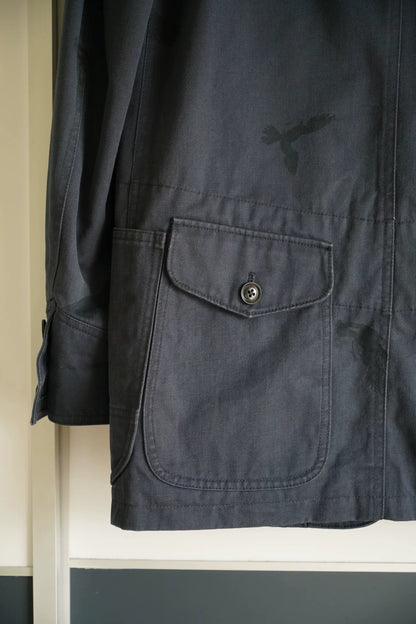 Yohji Yamamoto Raven Print Suit Jacket