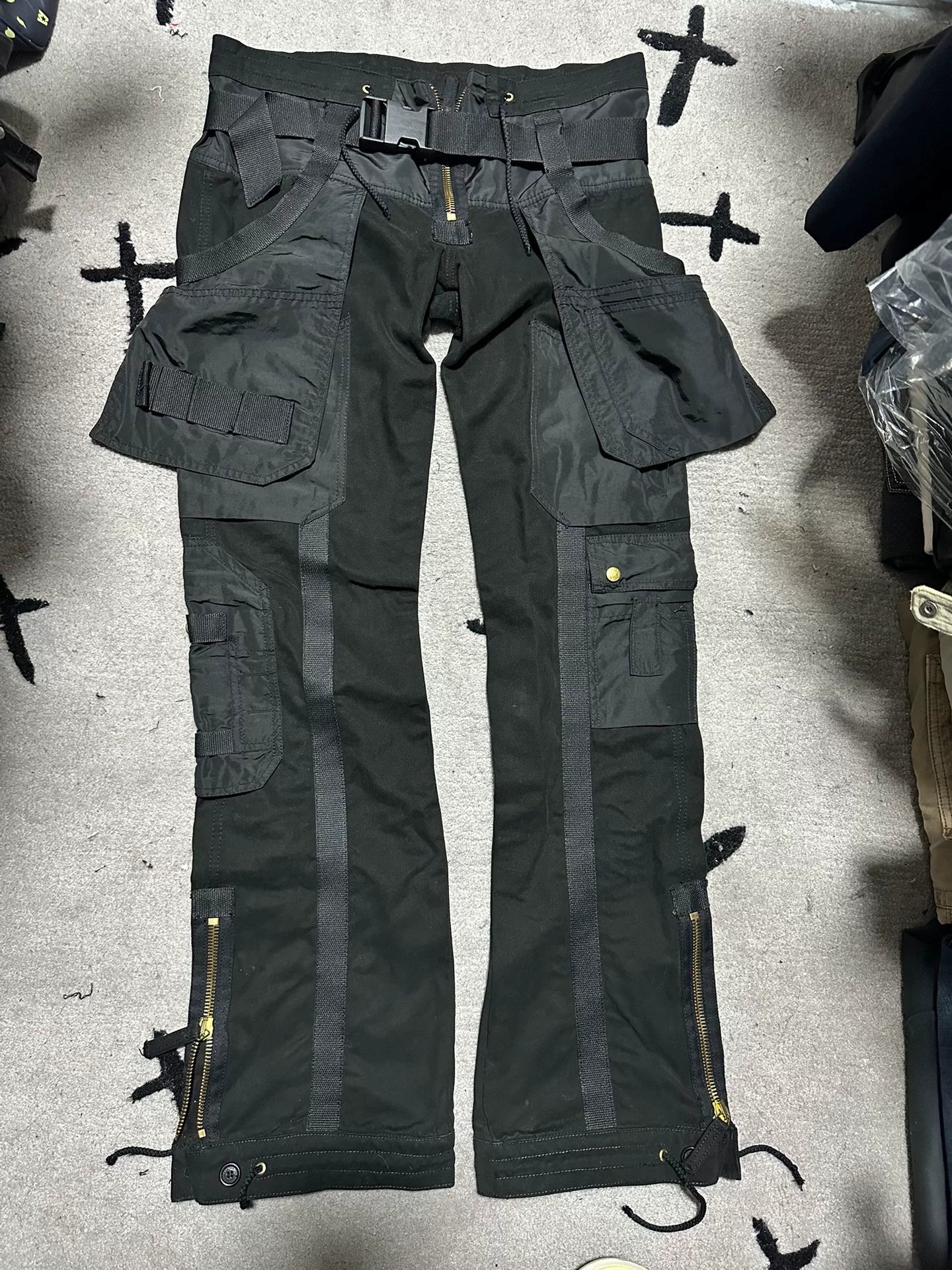 Jean Paul Gaultier Bondage Cargo Pants