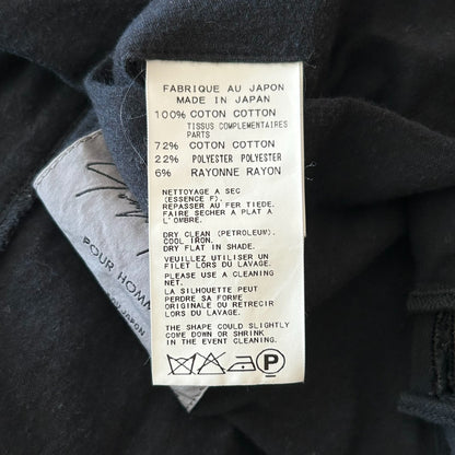 yohji yamamoto multi-panel trench coat