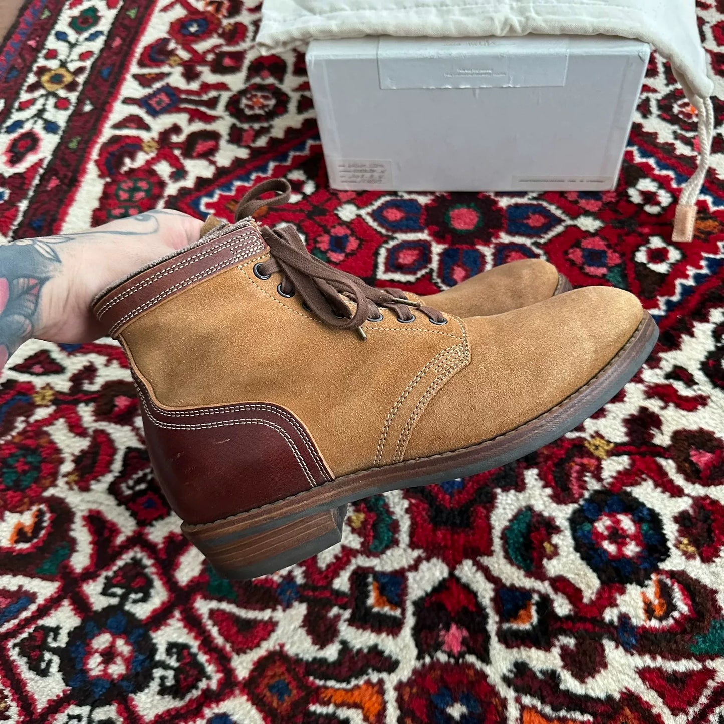 Visvim Lafayette Boots Size 8