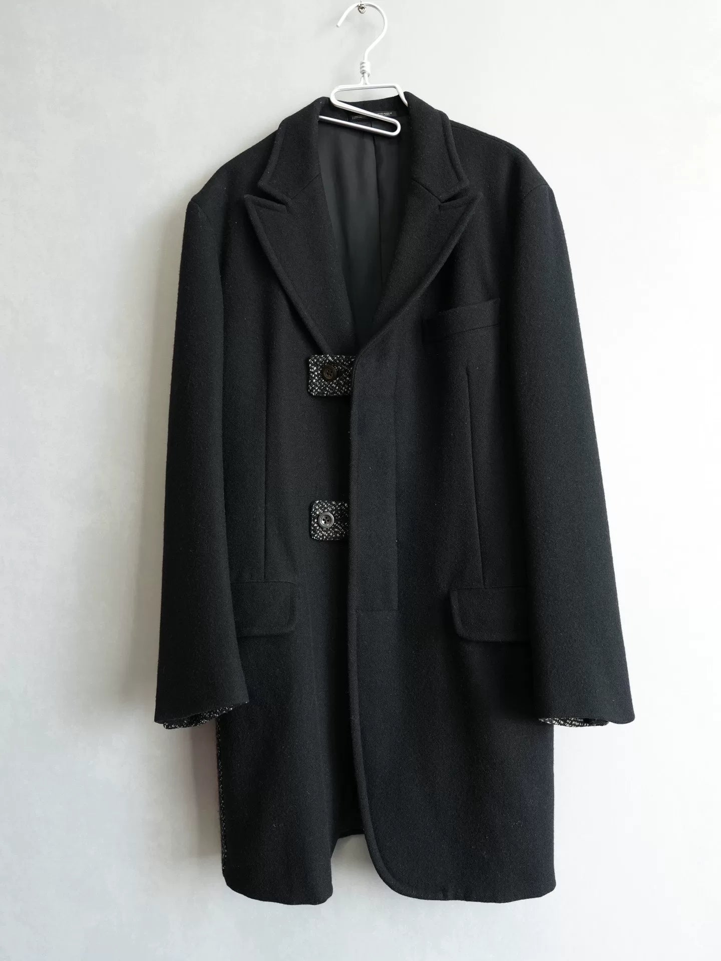 Yohji Yamamoto Wool Blend Long Coat