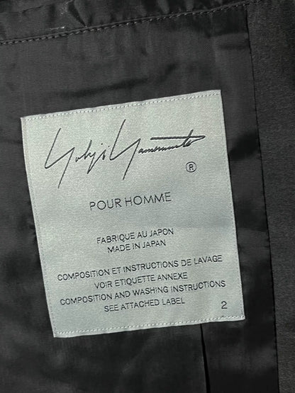 Yohji Yamamoto Black Suited Jacket