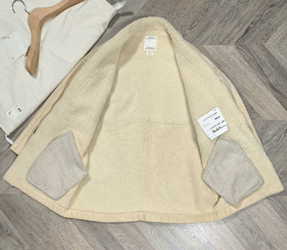 visvim sanjuro gi outerwear in ivory