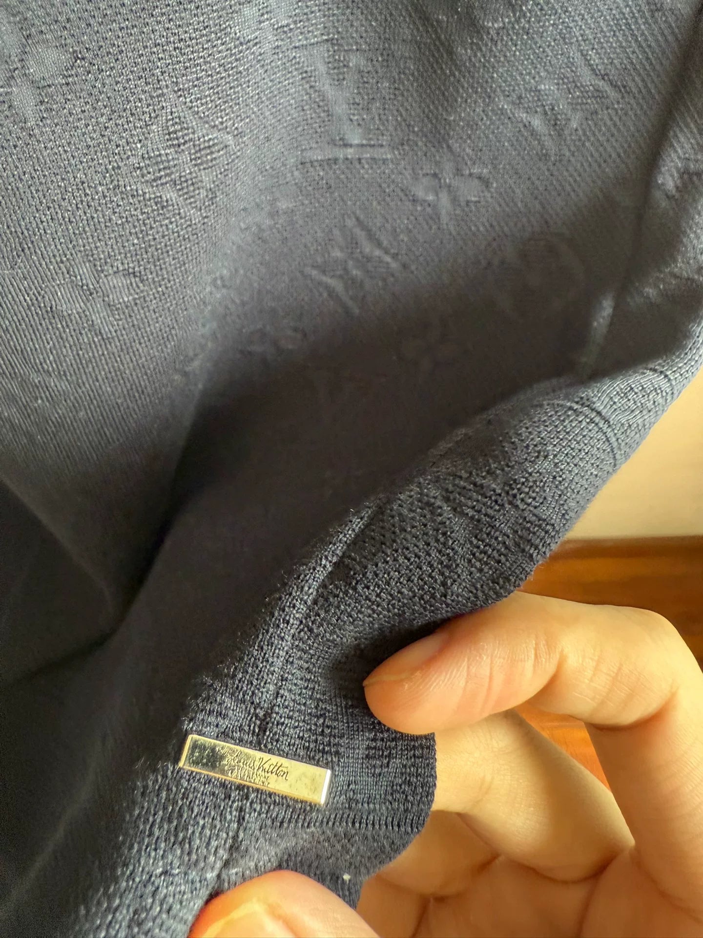 Louis Vuitton Short Sleeve Dark Print Shirt