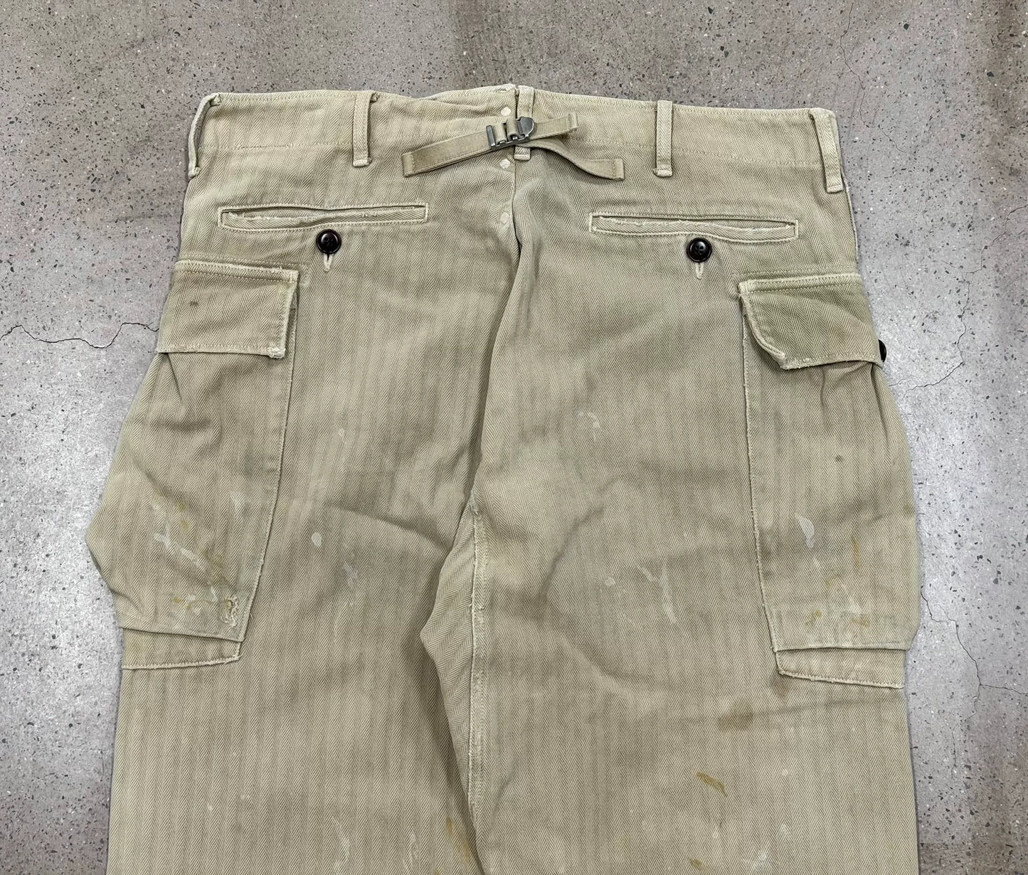 visvim veterans herringbone cargo pants
