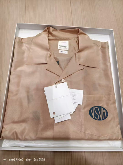 VISVIM 24SS CROSBY S/S SILK SHIRT