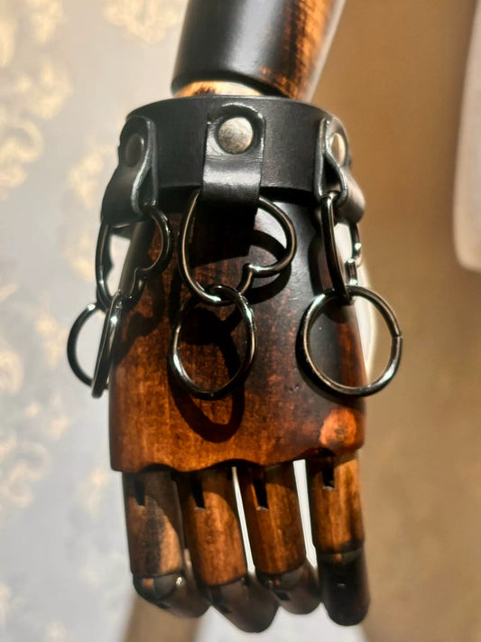 number nine heart teardrop bracelet