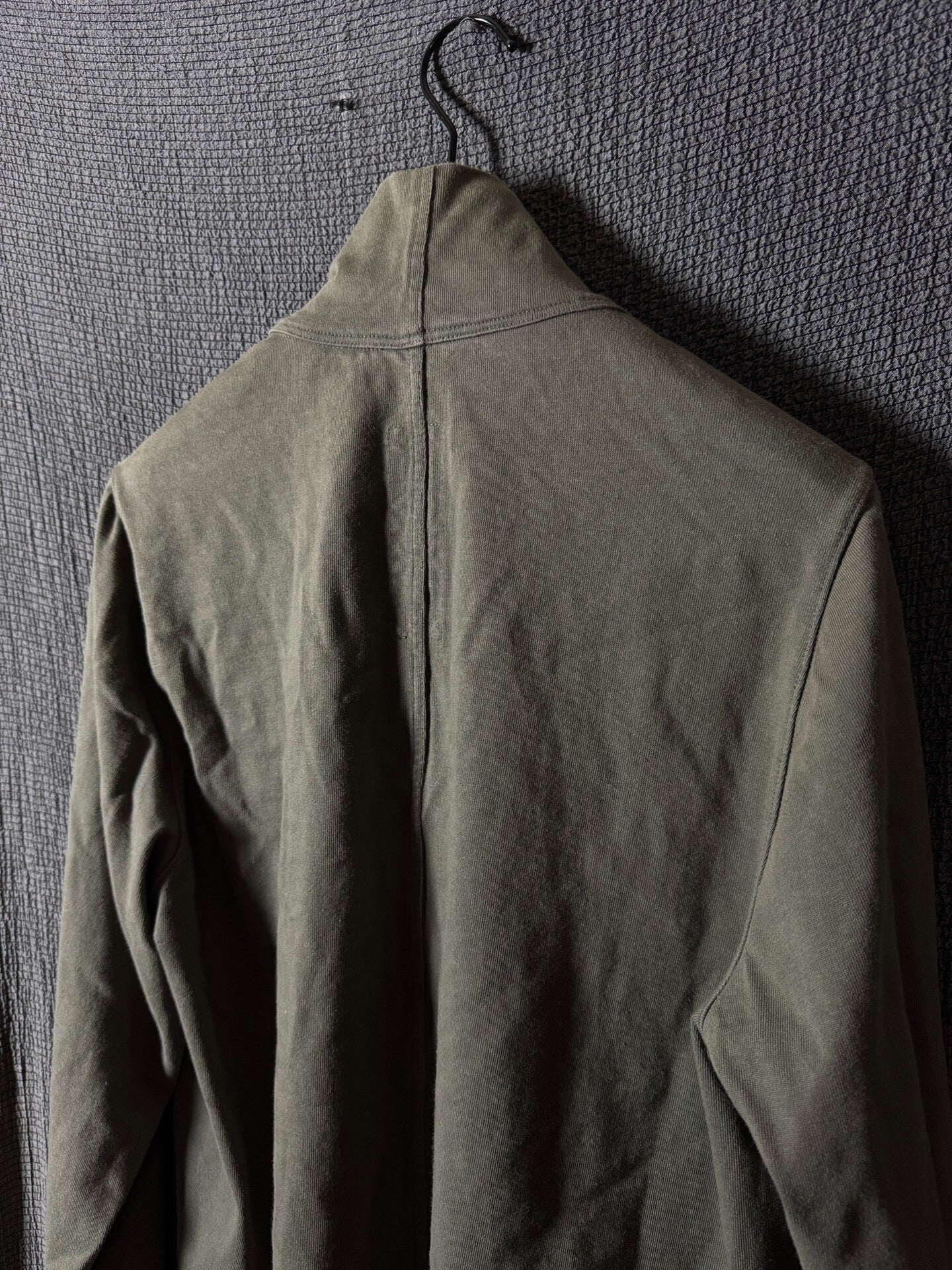 Rick Owens Dark Dust Turtleneck Long Sleeve Shirt
