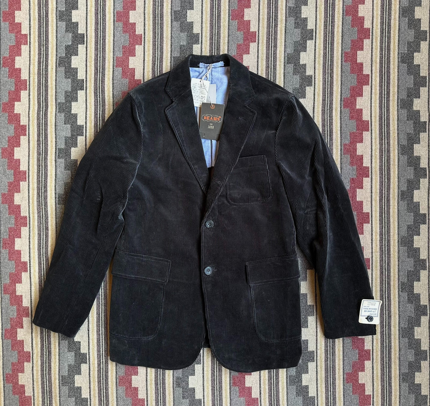 BEAMS PLUS 3B Jacket Corduroy Casual Blazer