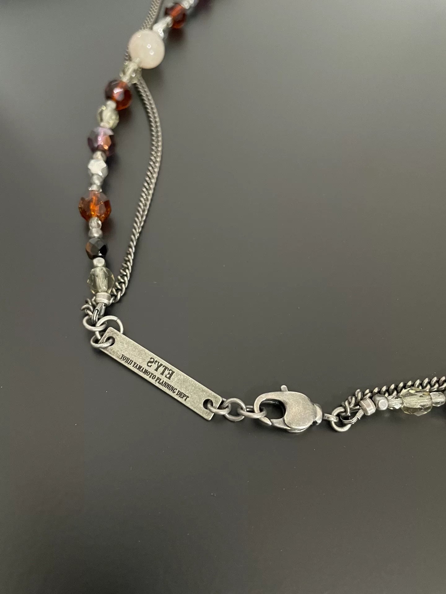 Yohji Yamamoto Beaded Necklace