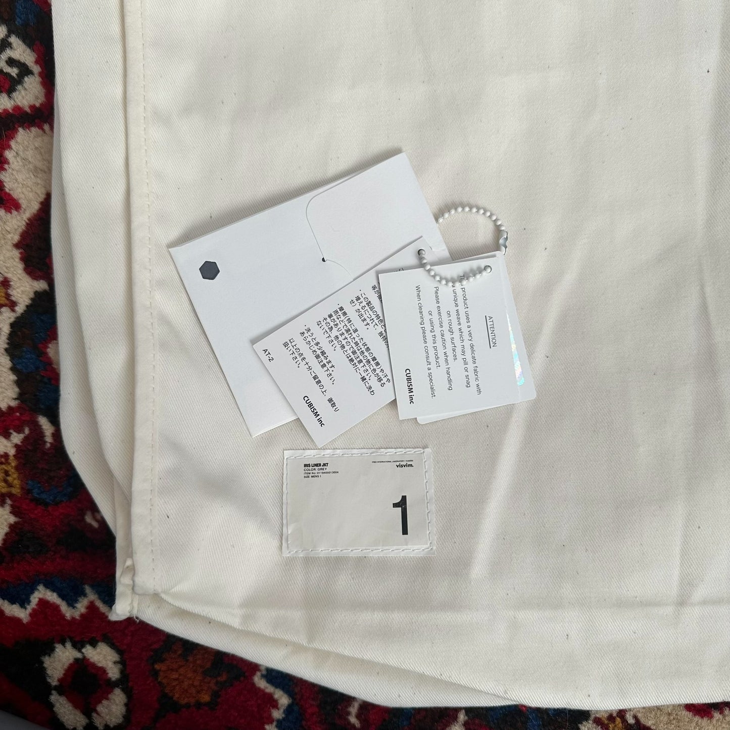 visvim 19aw iris nylon jacket size 1