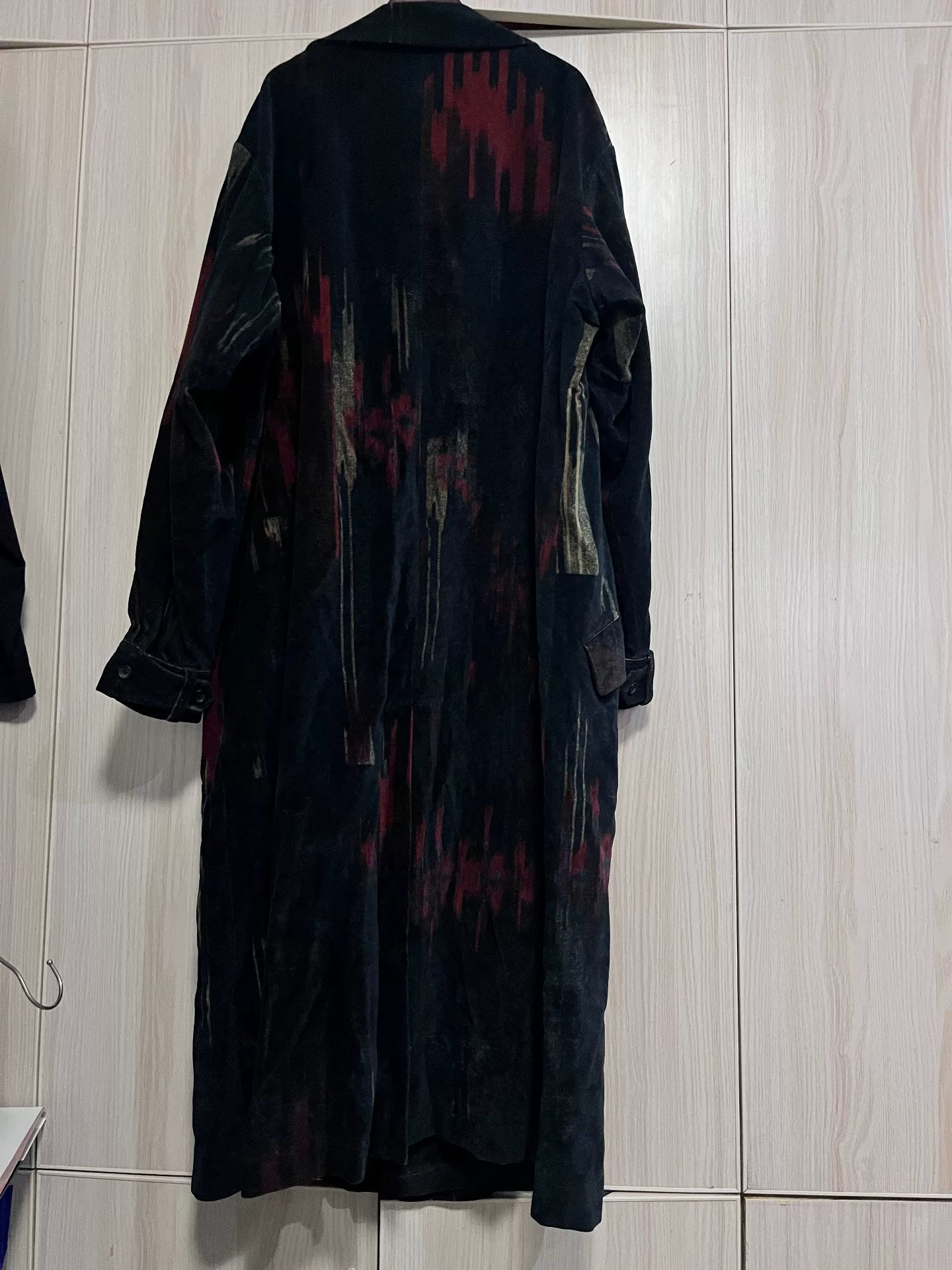 Yohji Yamamoto 23AW Runway Look7 Cotton Velvet Coat