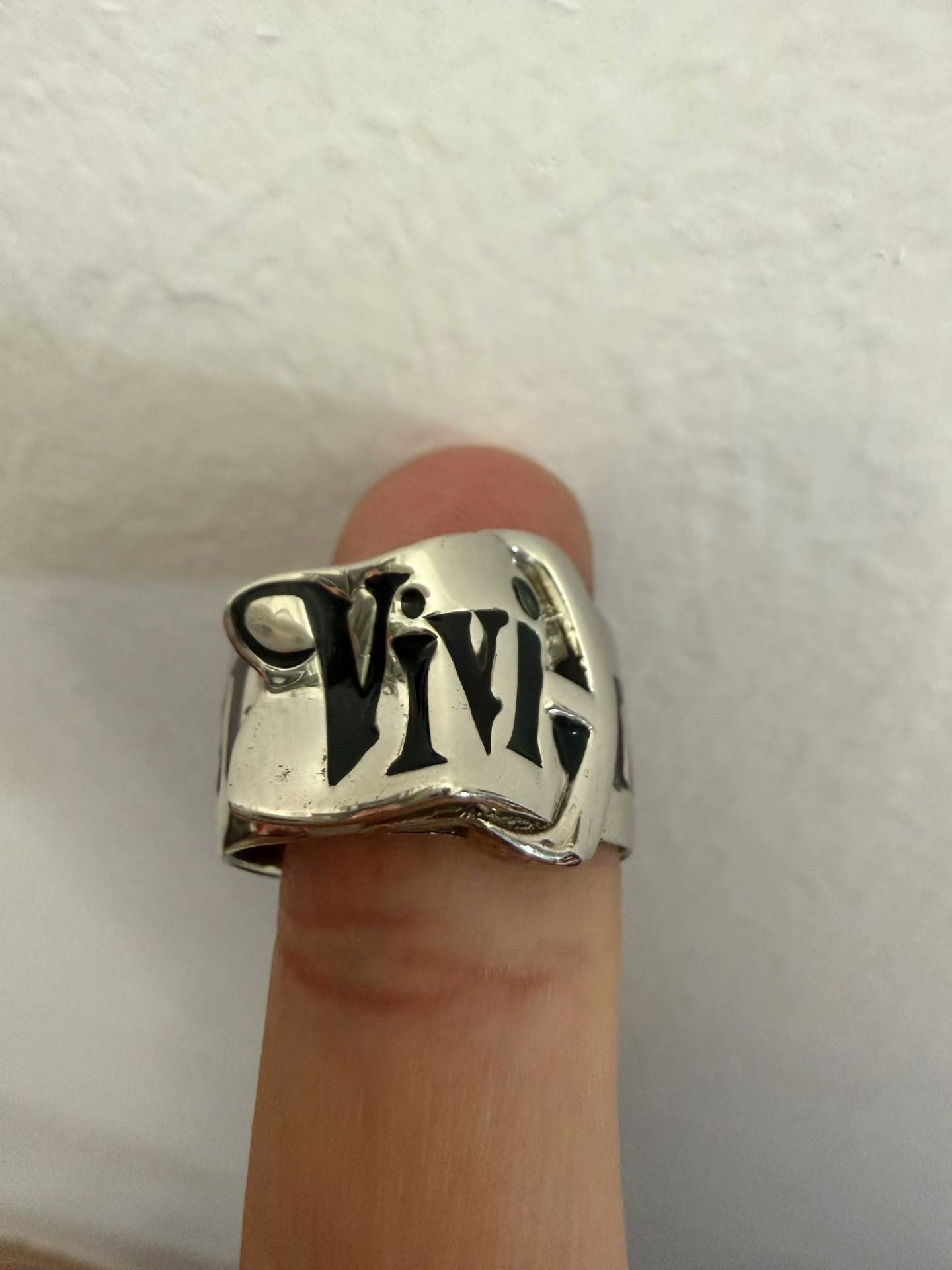 Vivienne Westwood Saturn Belt Buckle Ring