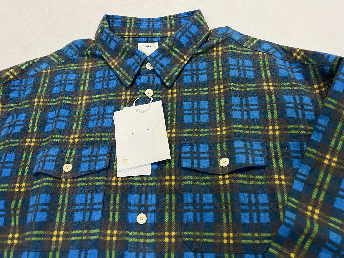 VISVIM 23SS PIONEER KHADI CHECK L/S