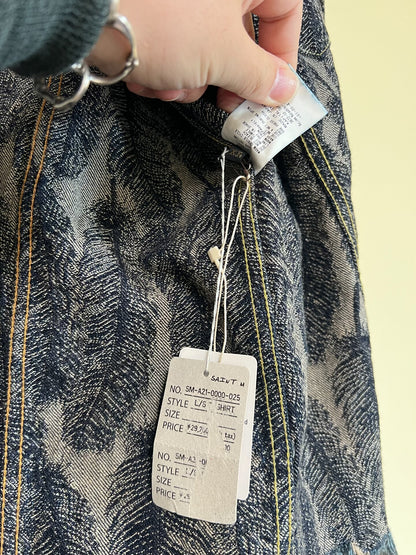 Kapital Feather Print Denim Jacket