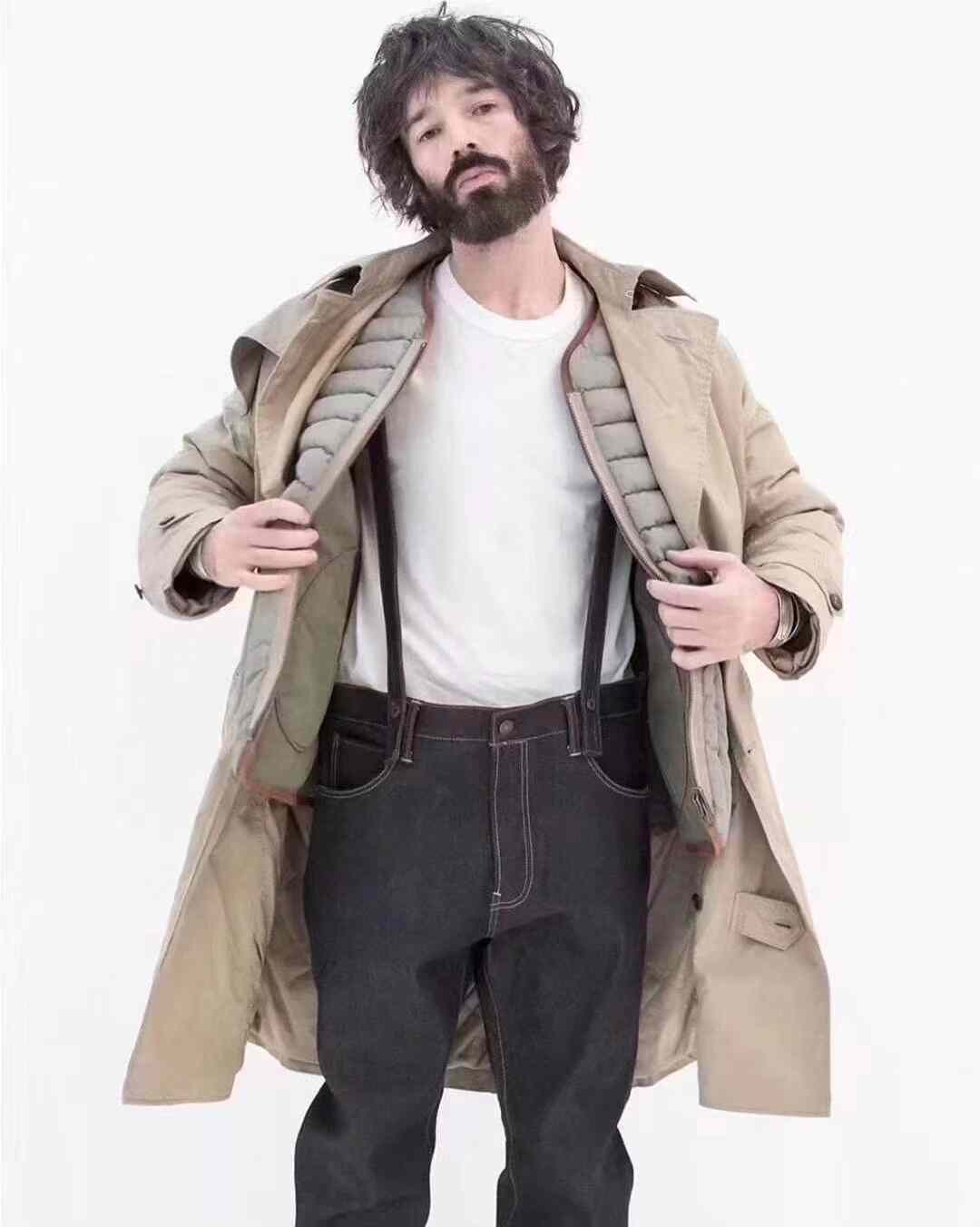 VISVIM 19AW TRAVAILLER BRACES PANTS UNWASHED