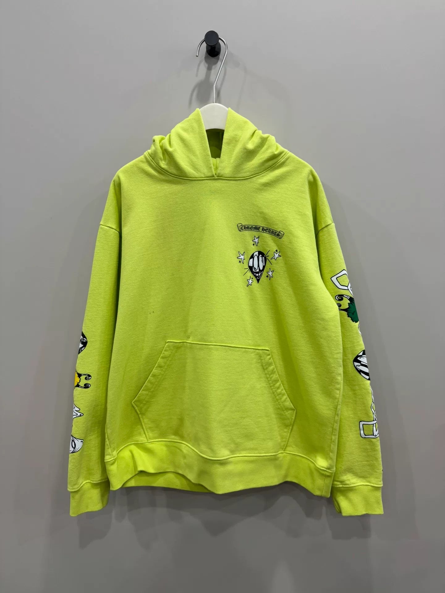 Chrome Hearts Graffiti Hoodie in XL Size