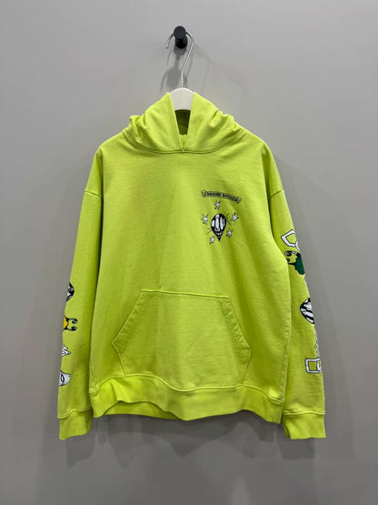 Chrome Hearts Graffiti Hoodie in XL Size