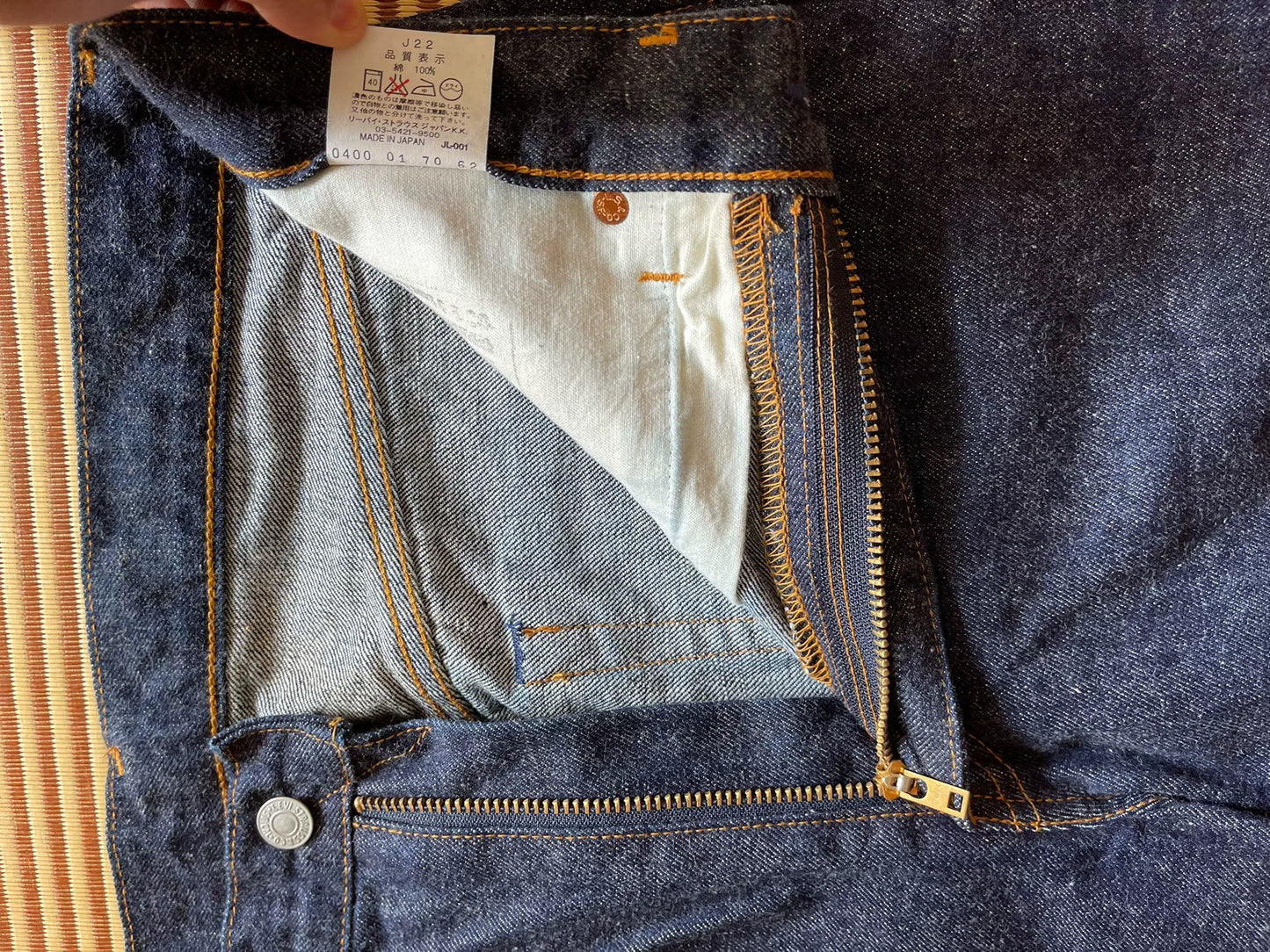 Levi's LVC 502xx 50s J22