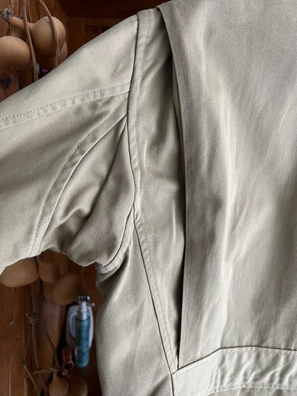 real mccoy's type m-421a khaki flight jacket