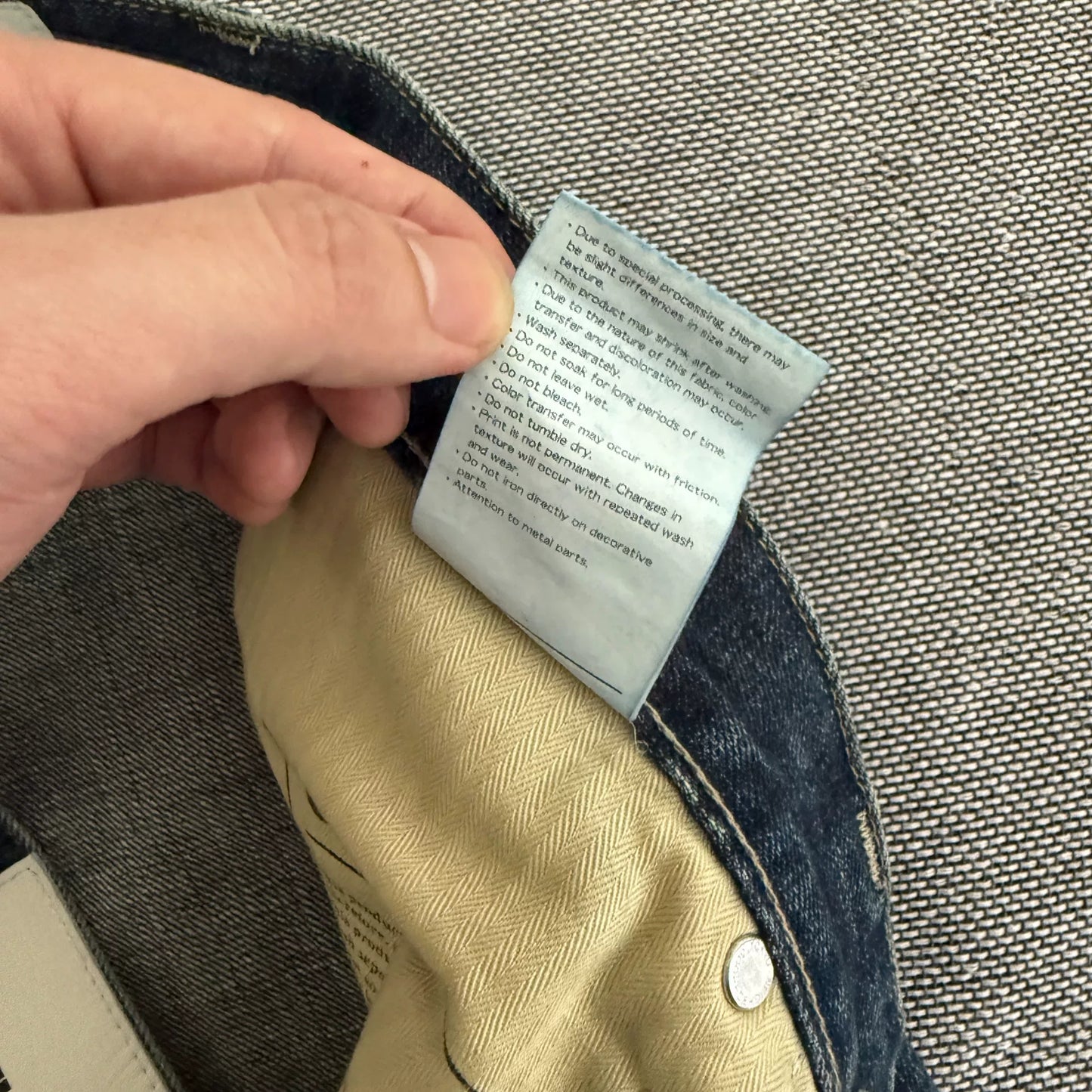 Neighborhood 24ss基础水洗牛仔裤