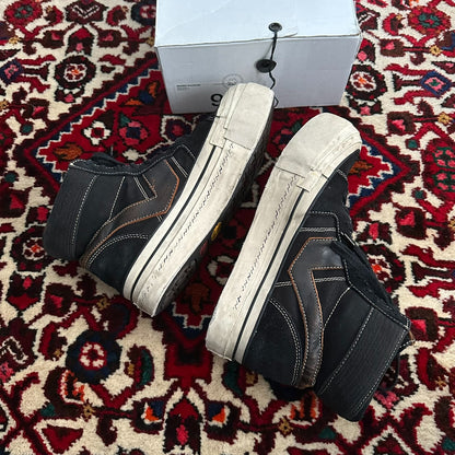 visvim zephyr hi g.patten canvas shoes