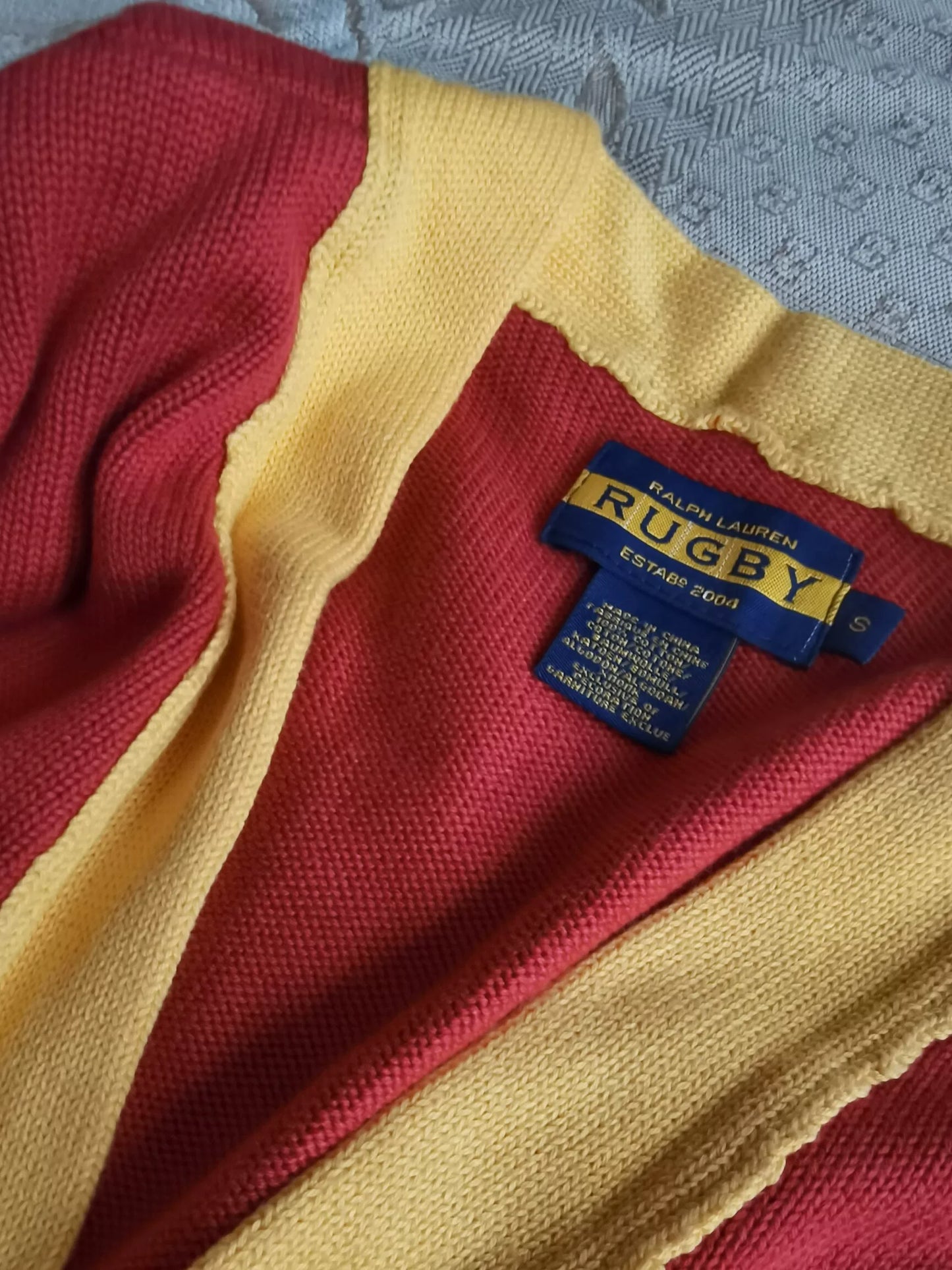 Ralph Lauren Rugby Vintage Knit Cardigan