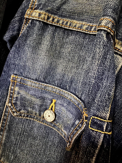 VISVIM 101 DRY3 DMGD-1000 Denim Jacket