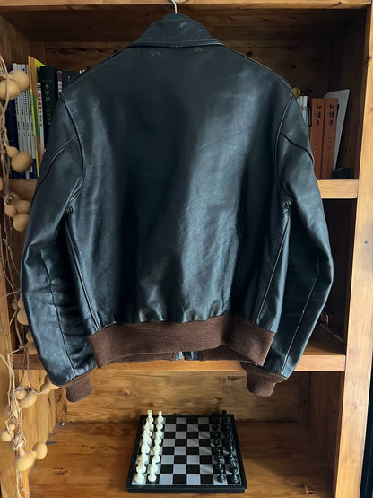 toys mccoy a2 flight jacket leather