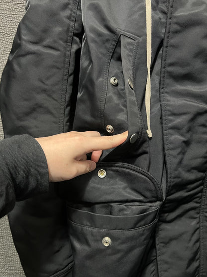 Rick Owens Nylon Bomber Jacket Size M