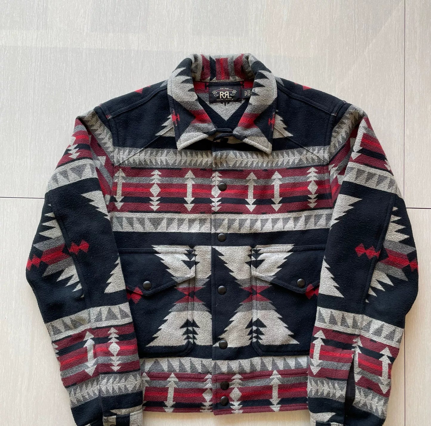 southwestern patterned jacket size S