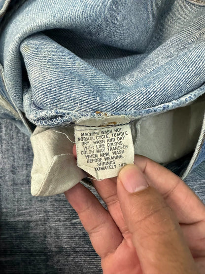 Vintage Levi's 501 80s Washed Blue Jeans