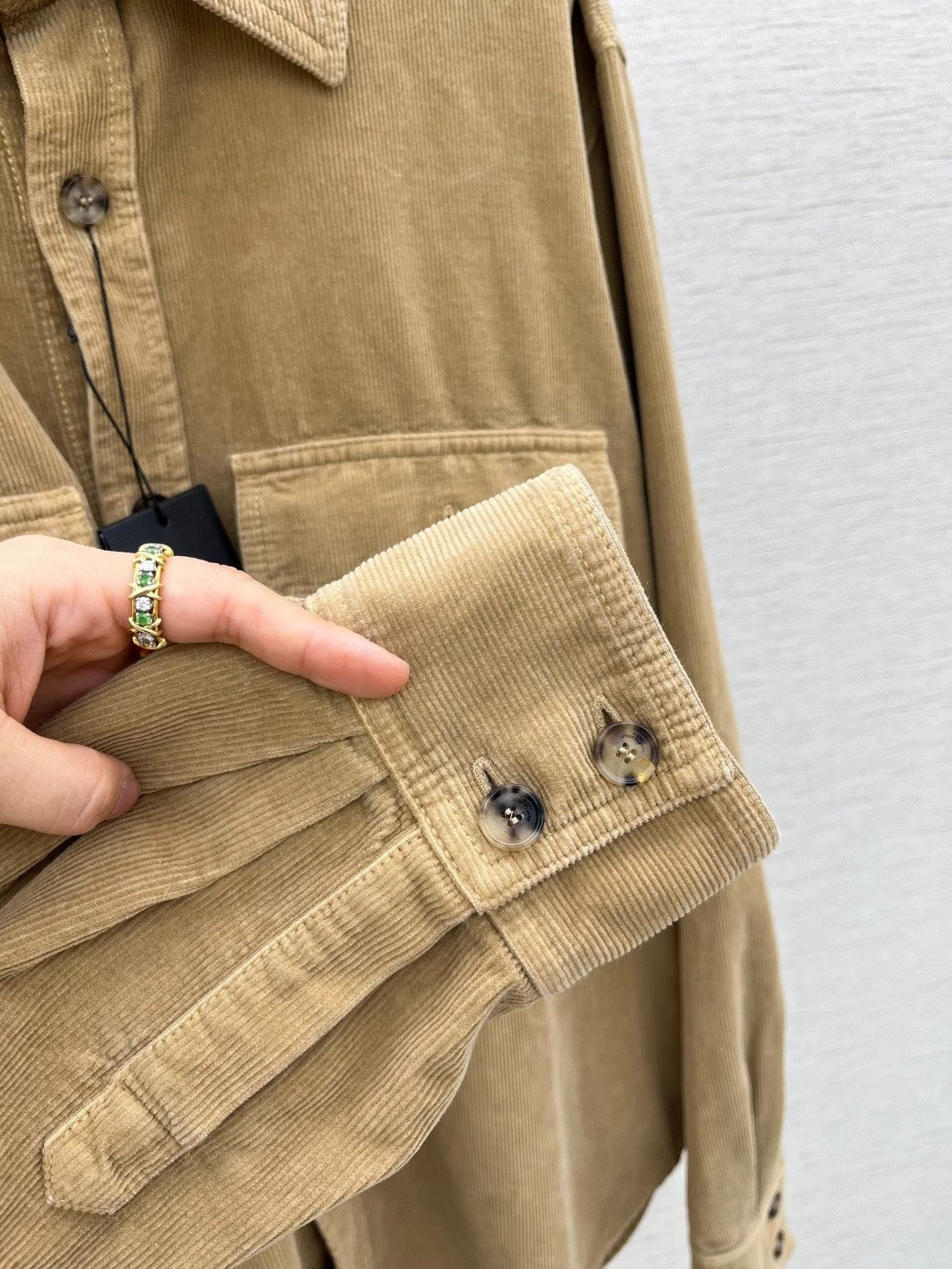 Saint Laurent 25FW Corduroy Shirt Jacket