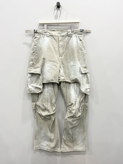 AOP Project Distressed Cargo Pants Size 1