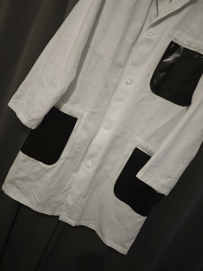 Comme des Garçons CDG Patchwork Mid-Length Trench
