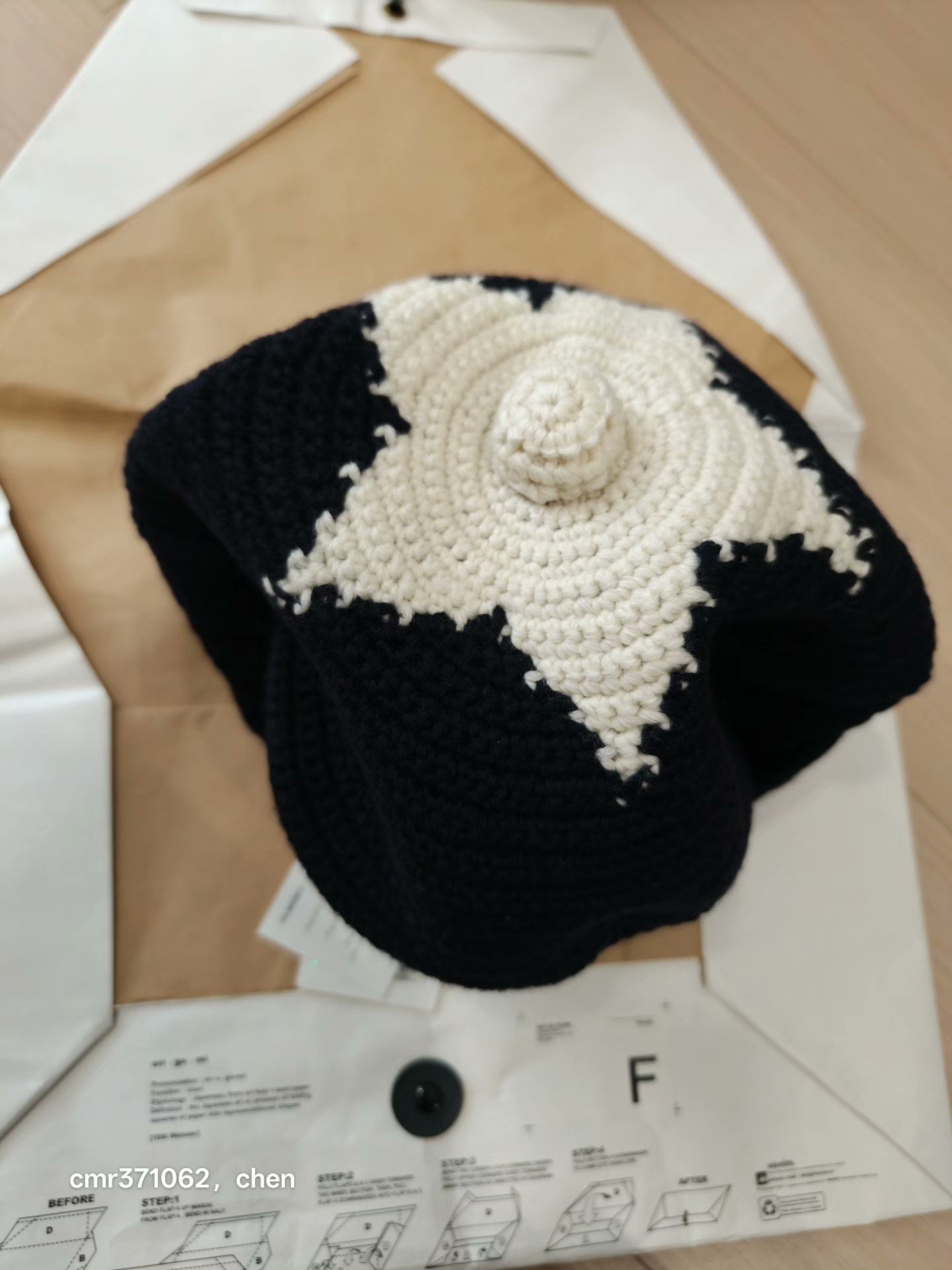 VISVIM 13AW KNIT CAP STARS