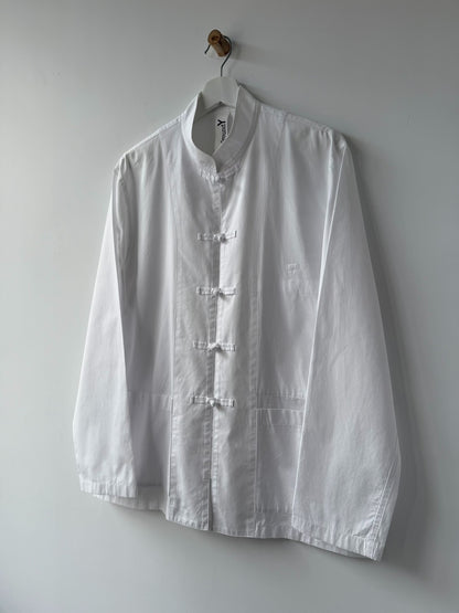 Yohji Yamamoto White Button-Up Shirt