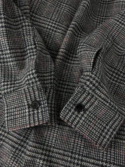 Saint Laurent 16FW Check Wool Overshirt