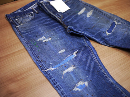 visvim social sculpture dry denim 4 pants